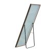 Black Solid Wood Frame Full-length Mirror, Dressing Mirror, Bedroom Home Porch, Decorative Mirror, Clothing Store, Floor Mounted Large Mirror, Wall Mo